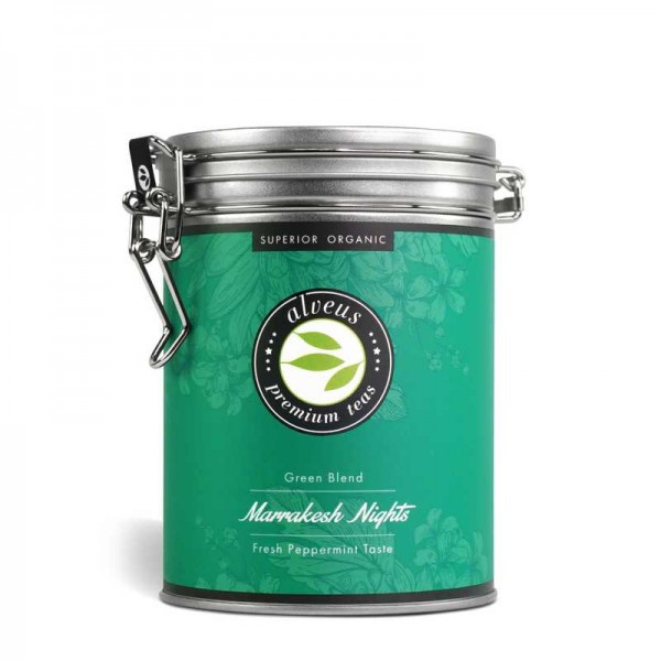 thé à la menthe bio Marrakesh Nights Alveus boite 100 g