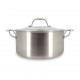 faitout 24 cm inox tricouches Ménastyl