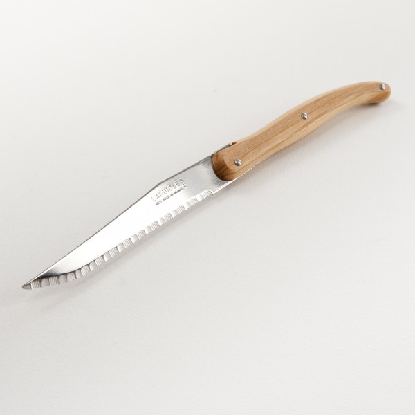 Couteau de table LIVING, manche plein, dentelé, inox 18/10, poli –  Banholzer AG