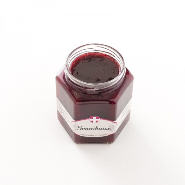 Confiture traditionnelle de framboise Savoa détail